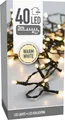 Produktbild: LED-Lichterkette, 40 LEDs, Warmweiß, 230 V~, Grün, Innen/Außen, 6 m
