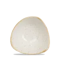Produktbild: Churchill STONECAST Triangle Bowl Barley White Schale Porzellan 26 cl weiß
