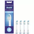 Produktbild: Oral-B Pulsonic Clean Aufsteckbürste - Weiß, 4 Stück ohne BLISTERPACKUNG