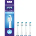 Produktbild: Oral-B Pulsonic Clean Ersatzbürsten 4x für Ultraschallzahnbürste Aufsteckbürsten