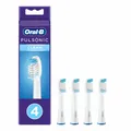Produktbild: Braun Oral-B Pulsonic Clean 4er Austeckbürsten Ersatzbürsten Schallzahnbürste