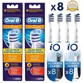 Produktbild: Oral-B TriZone iO Aufsteckbürsten 4/8er Pack Sensitive Precision Clean 3D White