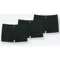 Produktbild: Panty BUGATTI, Herren, Gr. 5, 3 Stk., schwarz (3 stück schwarz), 95% Baumwolle, 5% Elasthan, Unterhosen Panty