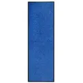 Produktbild: vidaXL Fußmatte Waschbar Blau 60x180 cm