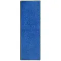 Produktbild: vidaXL Fußmatte Waschbar Blau 60x180 cm