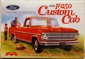 Produktbild: Moebius 2564 1968 Ford F 250 Custom Cab Pickup 1:25