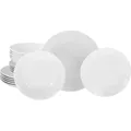 Produktbild: CreaTable, 20341, Luna Weiss, Tellerset 18-tlg, Porzellan - Weiß