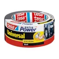 Produktbild: tesa extra Power Universal Gewebeband - Gewebeverstärktes Ductape zum Reparieren, Befestigen, Bündeln, Verstärken oder Abdichten - Schwarz - 25 m x 50 mm