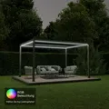 Produktbild: Ximax Aluminium Pergola Shade Beschattungssystem mit Lamellendach 300 x 400 cm i...