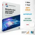 Produktbild: Bitdefender Antivirus für Mac 2025 1 Mac 1 Jahr