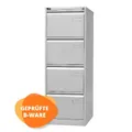 Produktbild: BISLEY Office Hängeregistraturschrank • Aktenschrank • 4 Schubladen > 1-bahnig