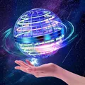 Produktbild: Fliegender Hoverball LED Drohne – sicheres Indoor/Outdoor Spielzeug für Kinder