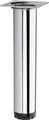 Produktbild: Möbelfuß BRAVO Höhe 200 mm (+ 10 mm) Ø 40 mm Chrom poliert höhenverstellbares Schrankbein aus Stahl Stützfuß belastbar bis 50 kg SOTECH