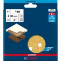 Produktbild: Bosch Expert Schleifpapier C470 125mm mit 8 Löcher K40 5er VE 2608900803