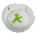 Produktbild: Aschenbecher Ampelmann Ascher glasklar mit Geher Durchmesser ca. 10,7 cm