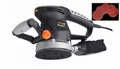 Produktbild: Meister Excenterschleifer 480W 125mm incl.Staubfang  plus Schleifscheiben-Set