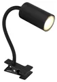Produktbild: GLOBO Tisch-Klemmleuchte - Schwarz matt - Metall - H 41 cm