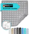 Produktbild: Blumbach Duschmatte - griffige Antirutschmatte Diamant 53 x 53 cm, - 100% BPA-frei, inkl. 2 Haken zum Aufhängen, Duscheinlage, schimmelressisten & maschinenwaschbar