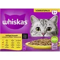 Produktbild: Whiskas Whiskas Multipack 1+ Geflügel Auswahl in Sauce 2x24X85g