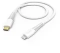 Produktbild: Hama Ladekabel USB-C>Lightning (1,5m) 00201603 (weiß) Lightning-Datenkabel