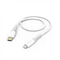 Produktbild: Hama 201603 USB-Kabel USB-C-Lightning 1,5 m ws
