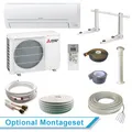 Produktbild: Klimaanlage Split Mitsubishi MSZ-HR50VF 5,0 kW mit WiFi und Montageset Optional