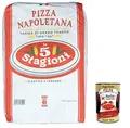 Produktbild: 2x Pizza Mehl Le 5 Stagioni Napoletana 10 kg Sack - Weizenmehl Typ 00, Farina di grano tenero tipo 
