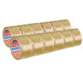Produktbild: 12x Tesa Packband Klebeband Paketband Packfilm PP 66m x 50mm transparent 4195