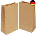 Produktbild: Gaoyong 50 Stück Papiertüten Groß 30.5×20×12.5cm,Papiertüten Braun,Papiertüten f