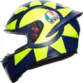 Produktbild: AGV K1 S Soleluna 2018, Integralhelm - Matt Dunkelblau/Neon-Gelb - L 2118394001-019-L