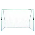 Produktbild: Ocean 5 großes Fußballtor Goalkeeper 240, XXL Outdoor Fußball Tor für den Garten, 2,4 x 1,6 x 0,8 m, aus Metall Profi Tor für Kinder, Jugendliche und Erwachsene, extra groß