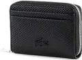 Produktbild: LACOSTE Leder Geldbörse Chantaco Classics Zip Coin Wallet Noir schwarz
