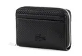 Produktbild: LACOSTE Chantaco Classics Zip Coin Wallet XS Geldbörse Noir schwarz Neu