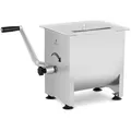 Produktbild: Fleischmischer Kurbel manuell 16 L Fleischmenger Edelstahl Marinator Deckel