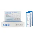 Produktbild: Anbio 2x Strep A Test self-diagnostics - Streptokokken Schnelltest mit Rachenabstrich - Heimtest zum Nachweis des Gruppe-A-Streptokokken-Antigens