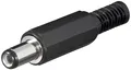 Produktbild: Goobay DC-Stecker mit Knickschutz - Bohrung 2,1 mm x 5,5 mm