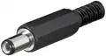 Produktbild: DC-Stecker mit Knickschutz