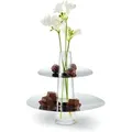 Produktbild: Philippi Vase Zweistufiges Spiegelndes Etagere-Design & Filigraner Blumenhalter – Fontaine | Philippi
