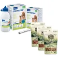 Produktbild: Virbac Pronefra 180ml + WILD FARM MIX 3x50g Katzenleckerli