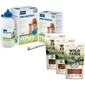 Produktbild: Virbac Pronefra 180ml + WILD FARM 3x80g Hundeleckerlis