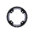 Produktbild: SRAM 11.6215.188.240 Chain Ring MTB 42T S2 120 AL6 Blast Black, L-Pin GXP CNC 2x