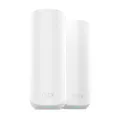 Produktbild: NETGEAR Orbi Serie 370 | Mesh WiFi 7 System | RBE372 | Mesh WiFi 7 Router + 1 Satellit | Bis zu 3,6 Gbit/s | Abdeckung bis 240 m² | 70 Geräte | 2,5-GB-Internetport | Dual-Band BE3600 | 2 Pack