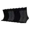 Produktbild: Tommy Hilfiger 4 Paar Herren Socken Businesssocken Birdseye, Farbe:Schwarz, Artikel:-002 black, Größe:43-46