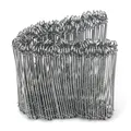 Produktbild: 200x Drilldraht galvanisiert Ösendraht Rödeldraht Bindedraht Drahtsackverschluss