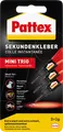 Produktbild: PATTEX PSMT3 - Pattex Sekundenkleber Mini Trio PSMT3, 3 x 1 g