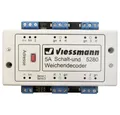 Produktbild: Viessmann Modelleisenbahn-Weichenantriebe Schalt- und Weichendecoder 5280