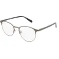 Produktbild: Fossil 7117 Unisex-Brille inkl. Gläser Vollrand Panto Metall-Gestell 51/19/145, grau