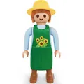 Produktbild: Lechuza Spielfigur Gärtnerin Conny, ab 3 Jahre, Playmobil, mit Sonnenblume, 33,4 x 68,5 cm