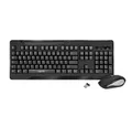 Produktbild: LogiLink ID0194 Funk Tastatur Maus Set Tastatur- und Maus-Set, (1 St., Maus und Tastatur), spritzwassergeschützt, 1000dpi, kabellos, 2,4Ghz, Funk