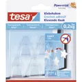 Produktbild: tesa  Klebehaken Small  Transparent Inhalt: 5 St.